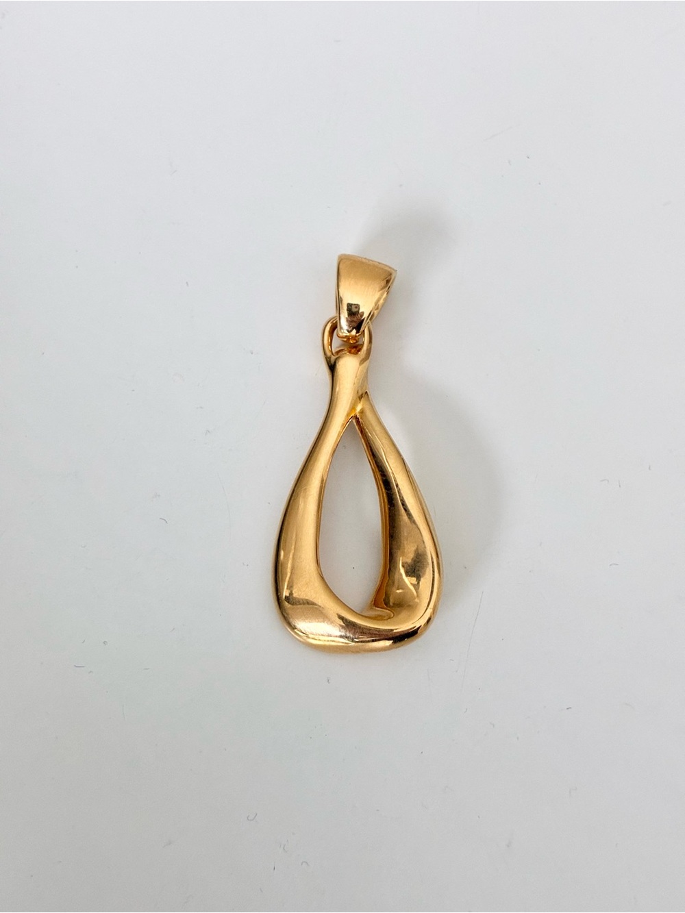 Milor 14k Gold Resin Infinity Pendant, Milor Italy